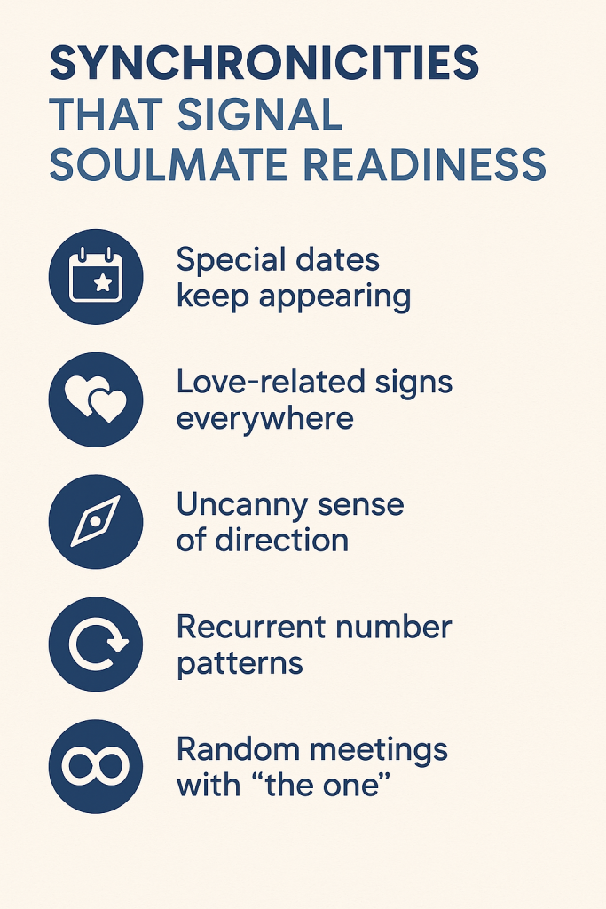 Synchronicities That Signal Soulmate Readiness