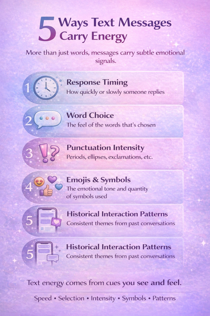 5 Ways Text Messages Carry Energy