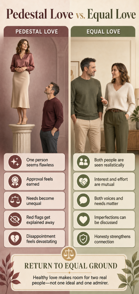 Pedestal Love vs. Equal Love