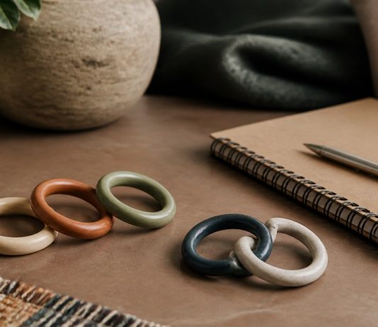 Monogamy vs. Polyamory: 15 Relationship Lessons Abstract rings and notebook representing monogamy and polyamory relationship agreements